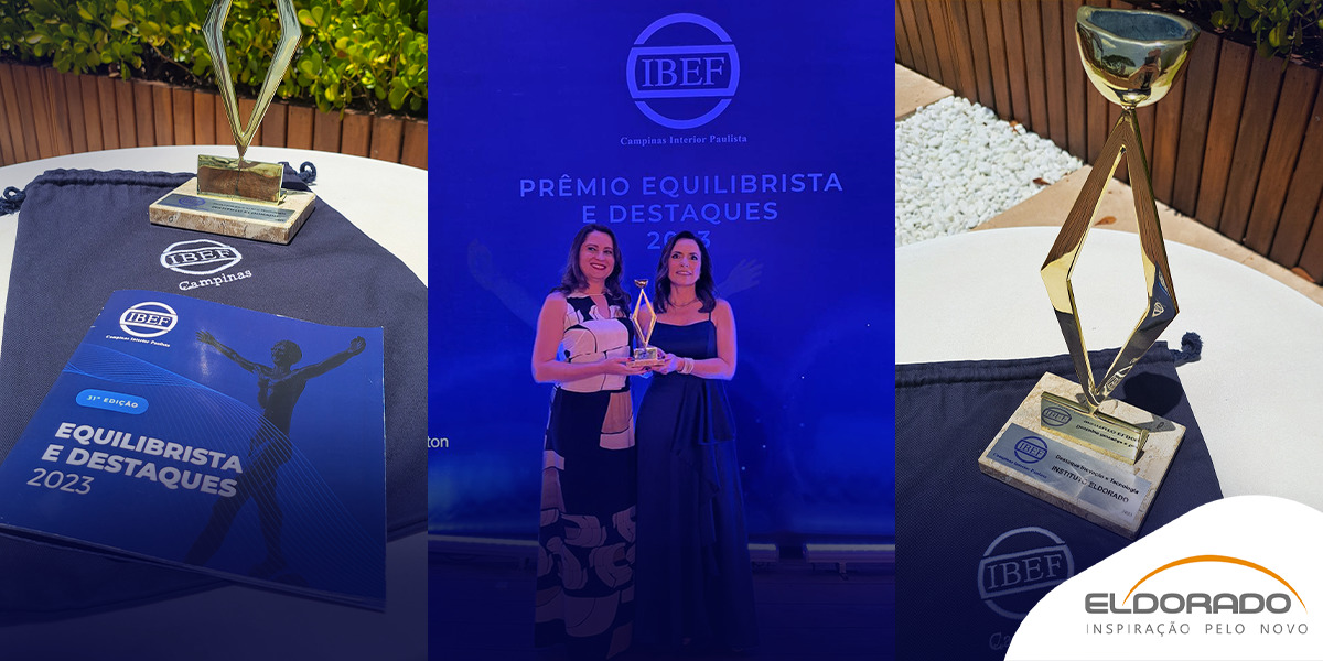 ELDORADO Recebe o Prêmio Equilibrista do IBEF